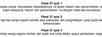 Pasal 28 Ayat 3 Tentang Apa