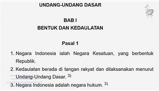 Pasal 31 Ayat 1 Tentang